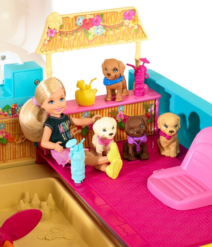 Раскладной фургон для щенков из серии Barbie  